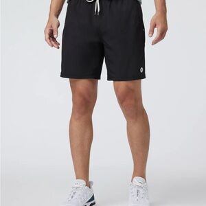 VUORI Kore Short Lined Black Athletic Shorts